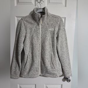 The North Face Women's Gray/Cream Fleece Jacket